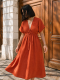 Robe Esmée Terracotta