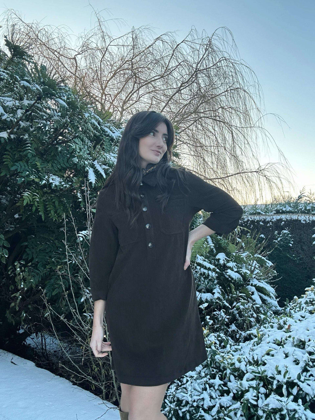 Robe Laura Chocolat