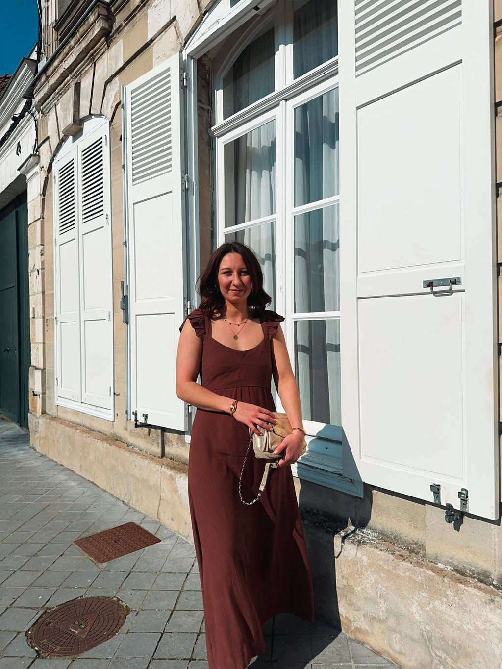 Robe Ana Chocolat