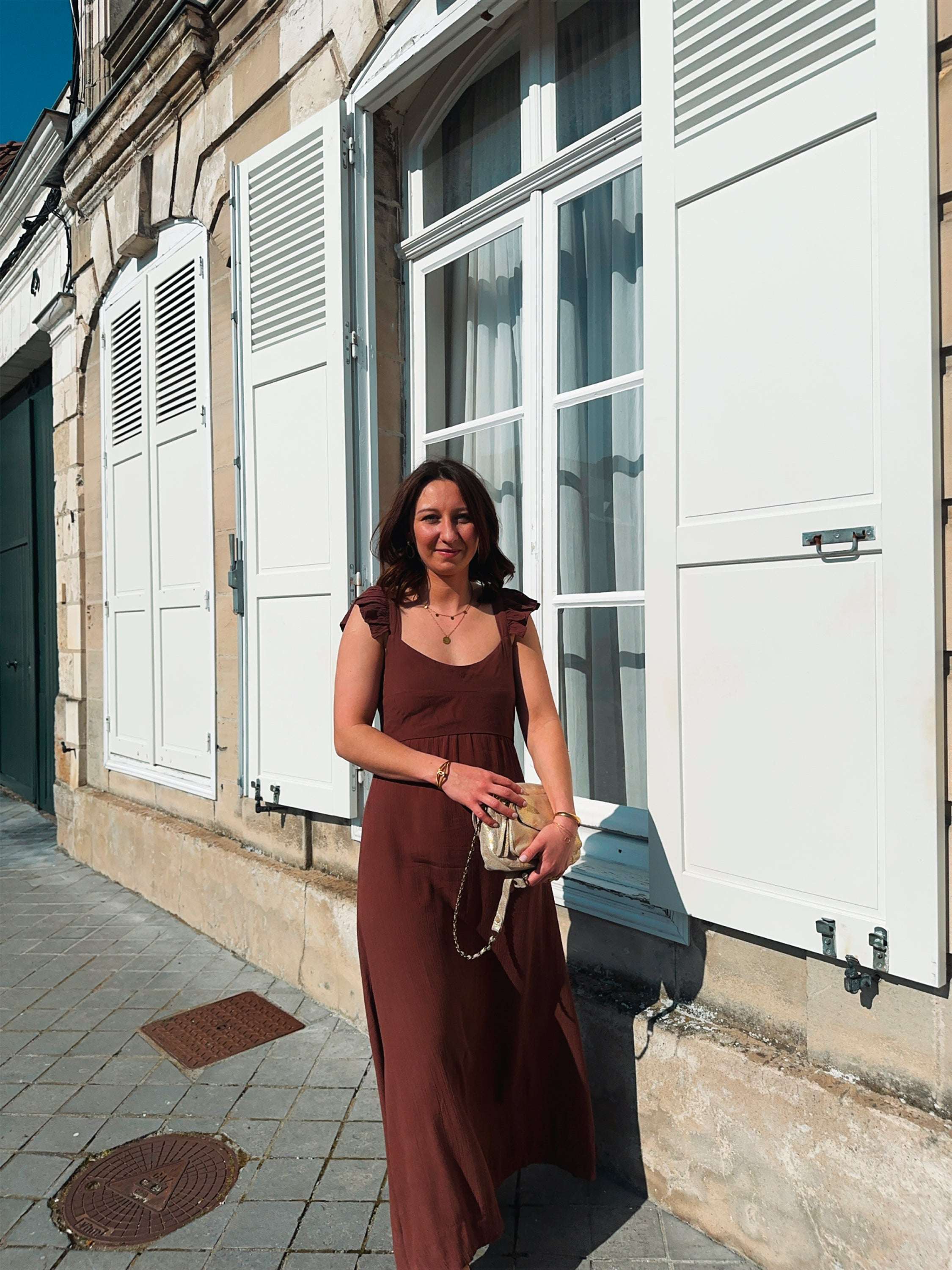 Robe Ana Chocolat