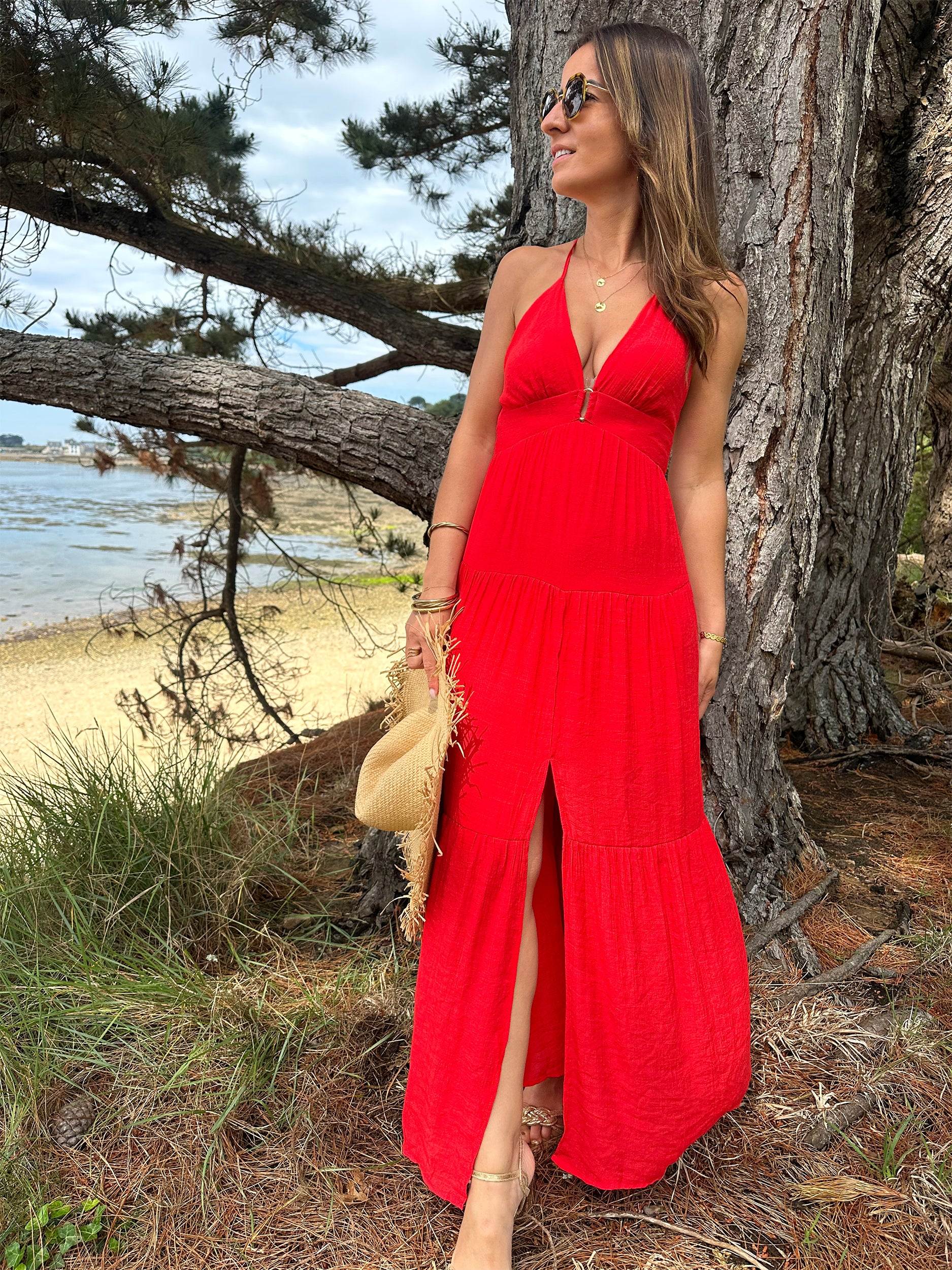 Robe Ava Rouge