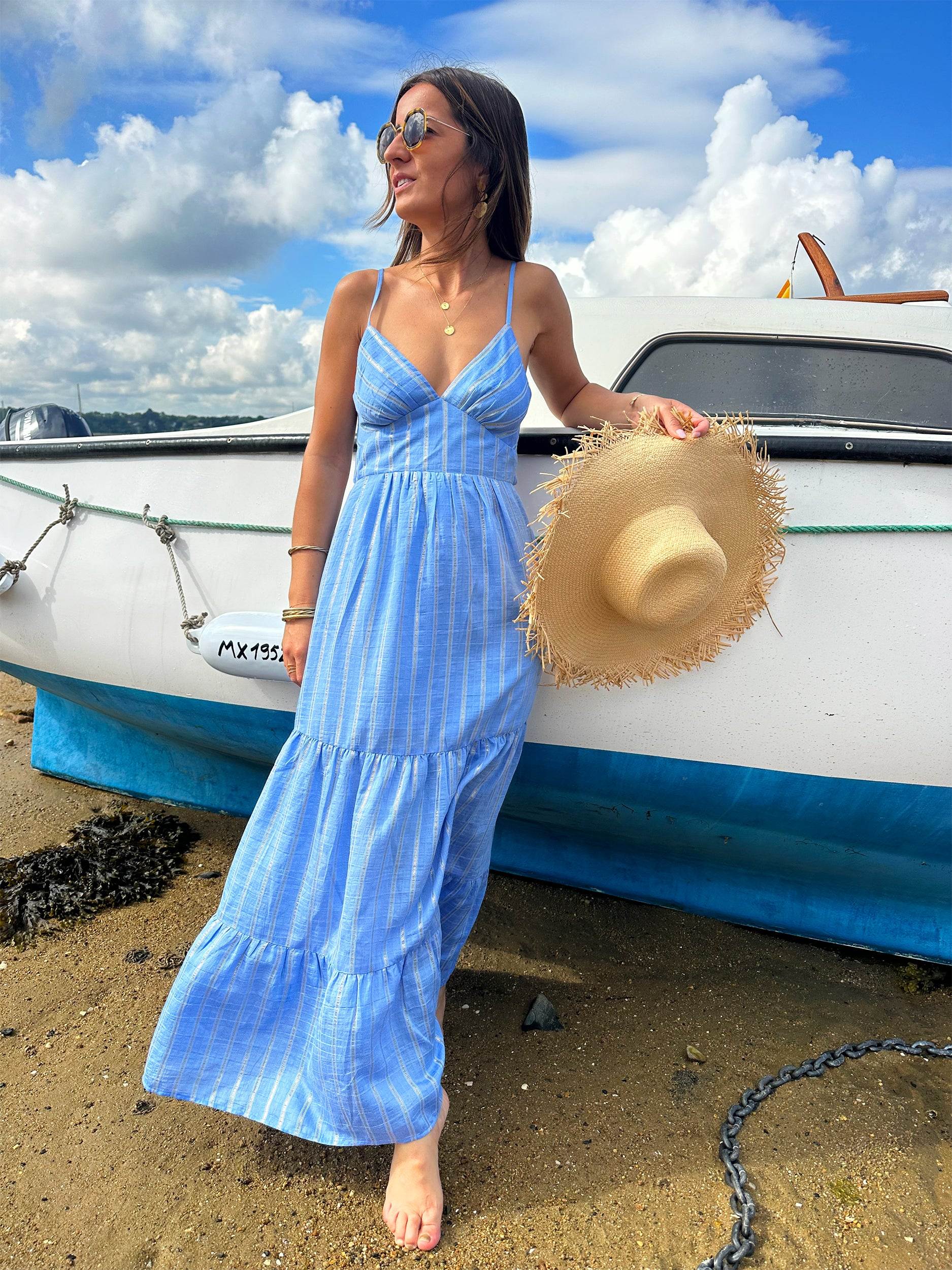 Robe Daniela Bleu