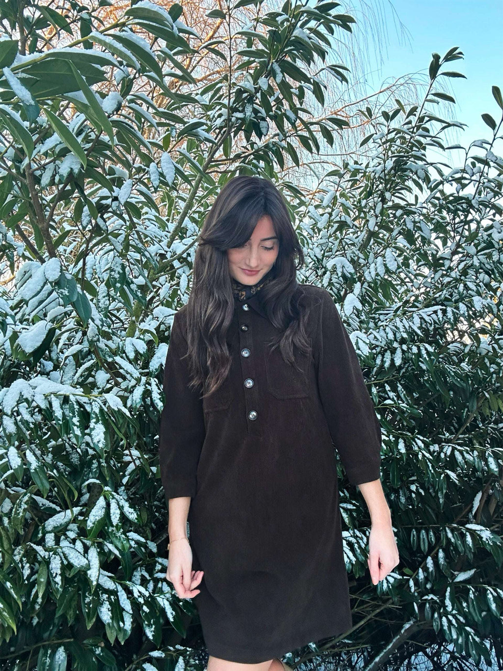 Robe Laura Chocolat