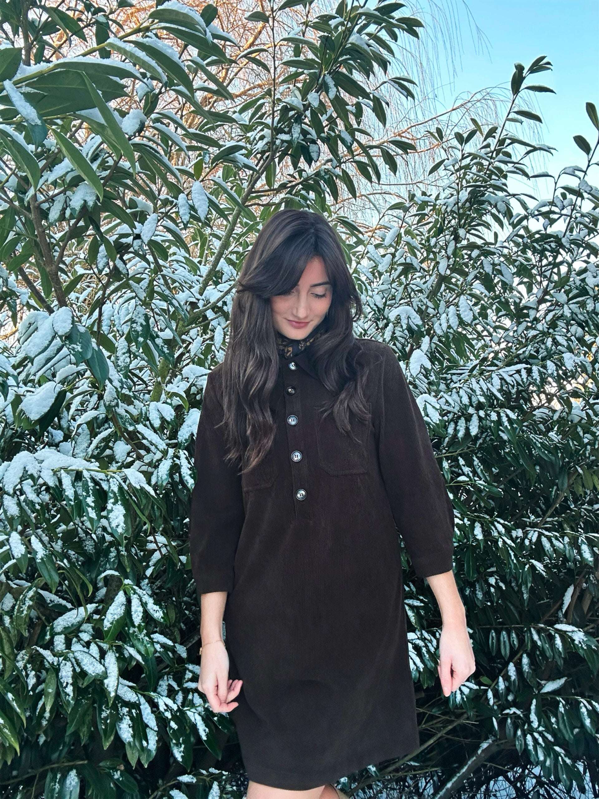 Robe Laura Chocolat