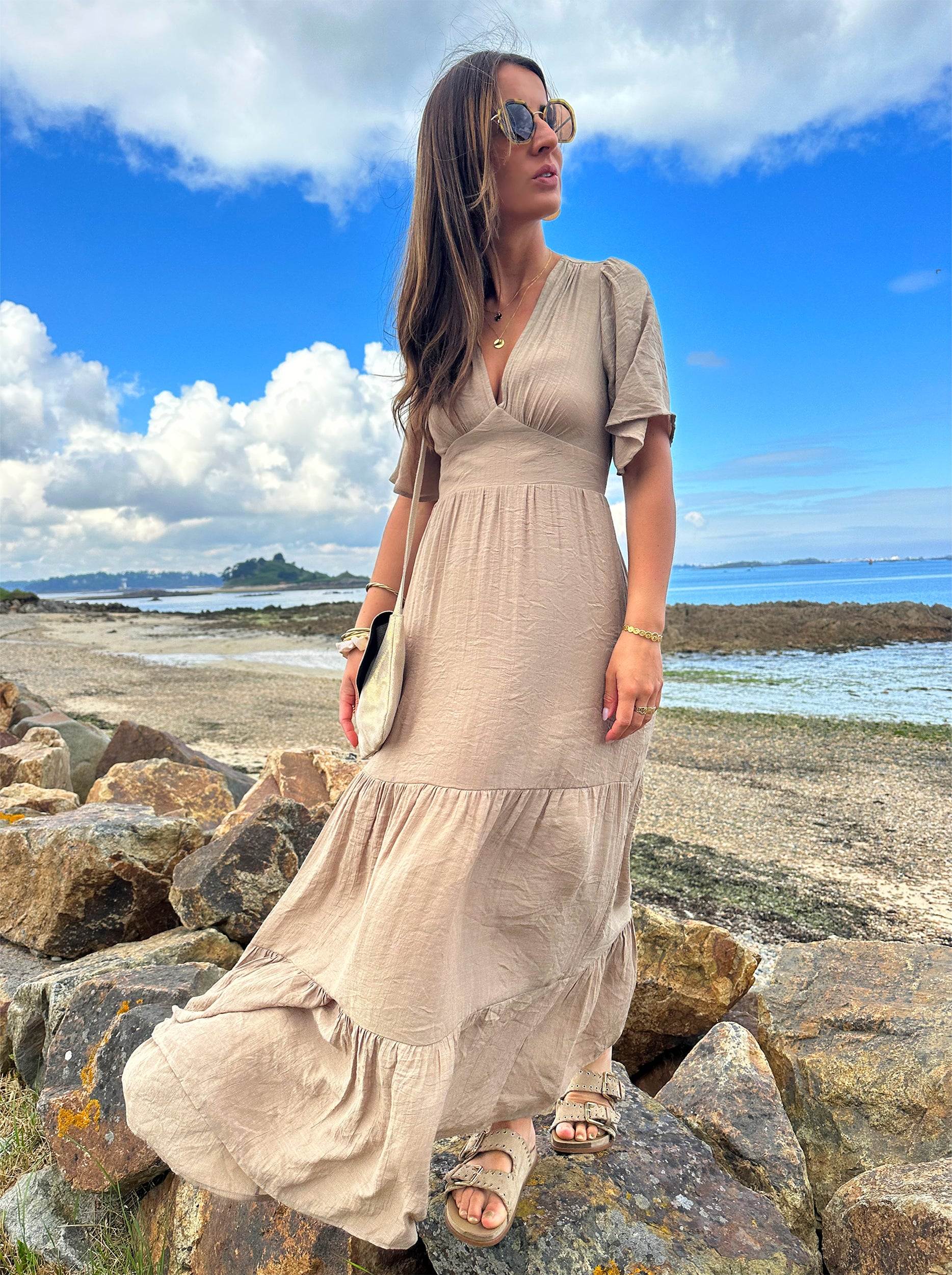 Robe Sara Beige