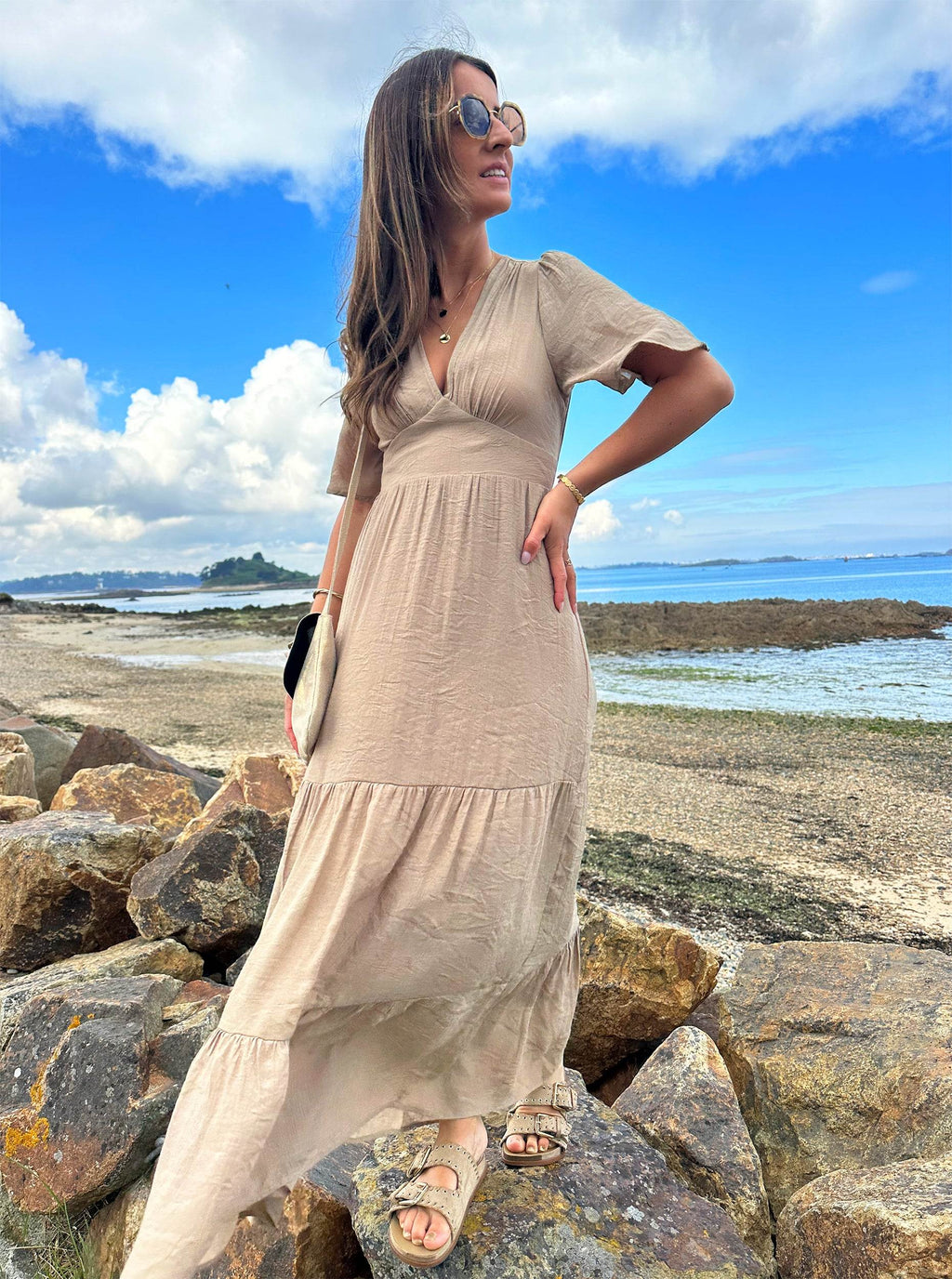 Robe Sara Beige