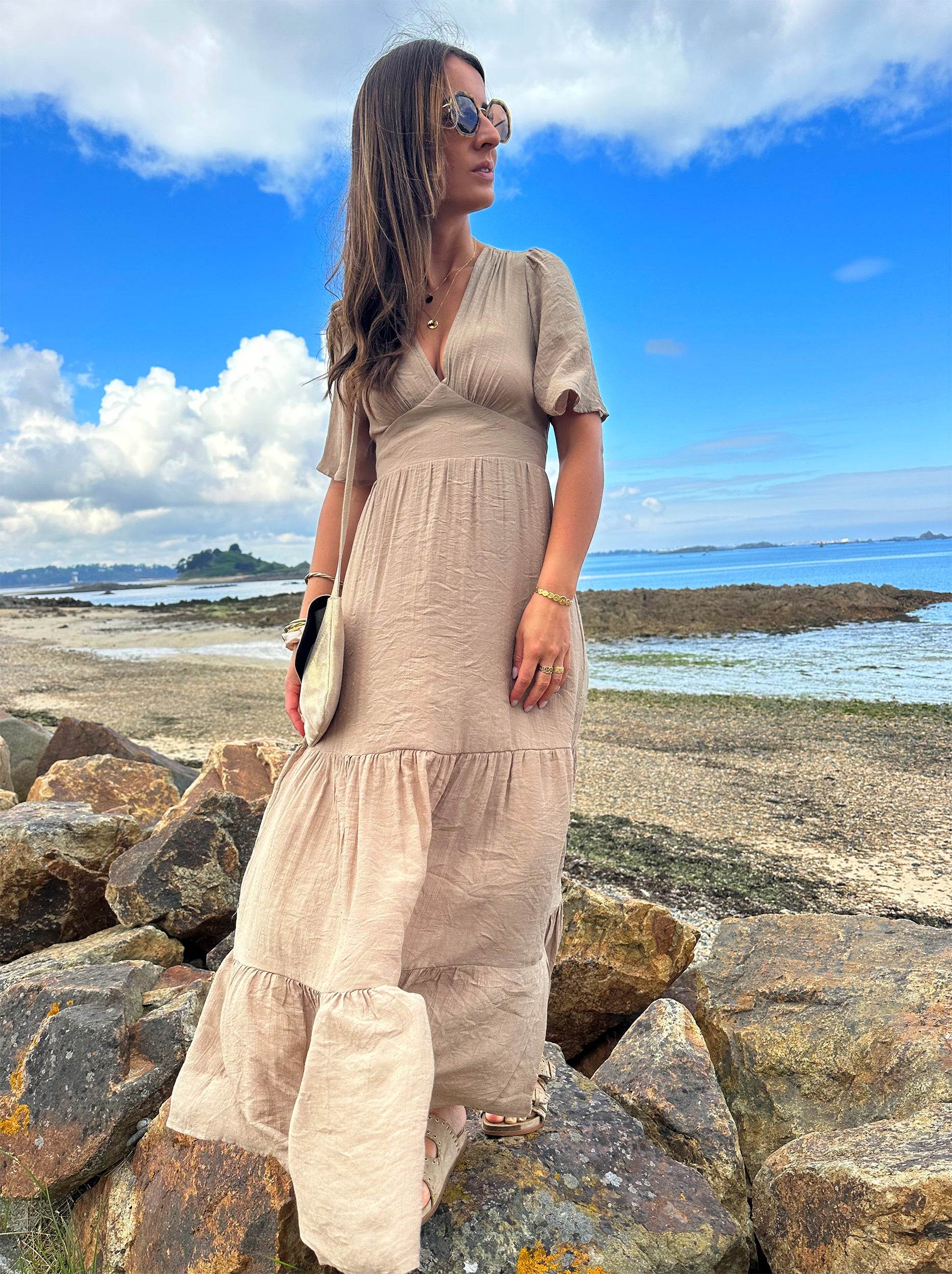 Robe Sara Beige