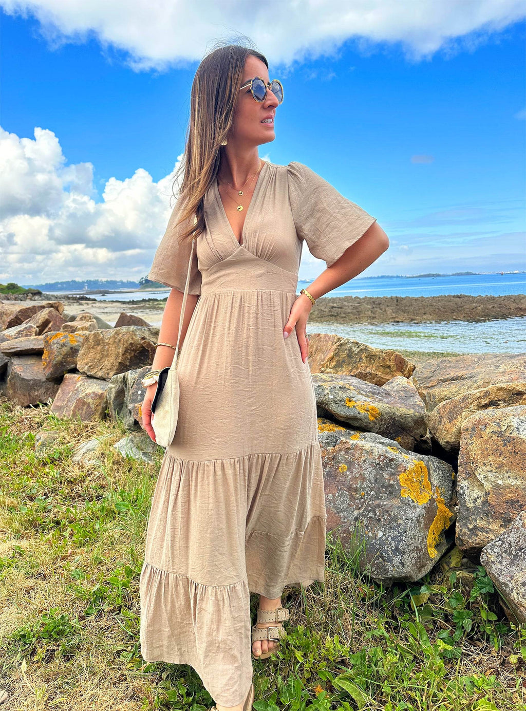 Robe Sara Beige