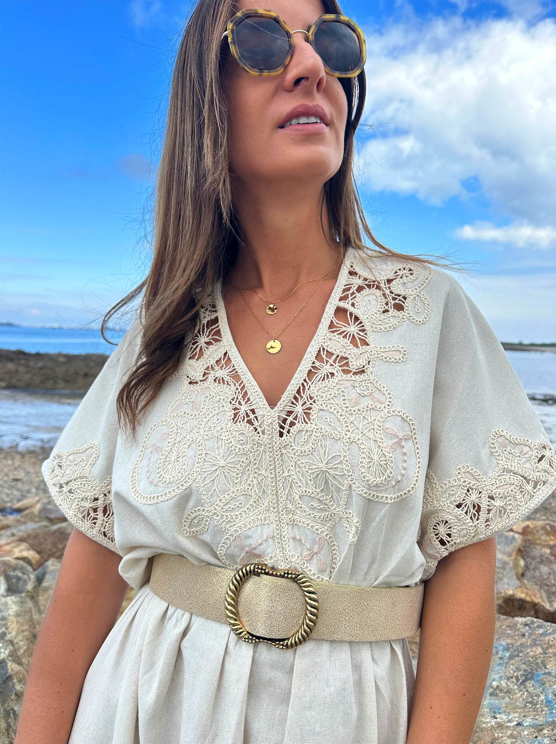 Robe Sofia Beige