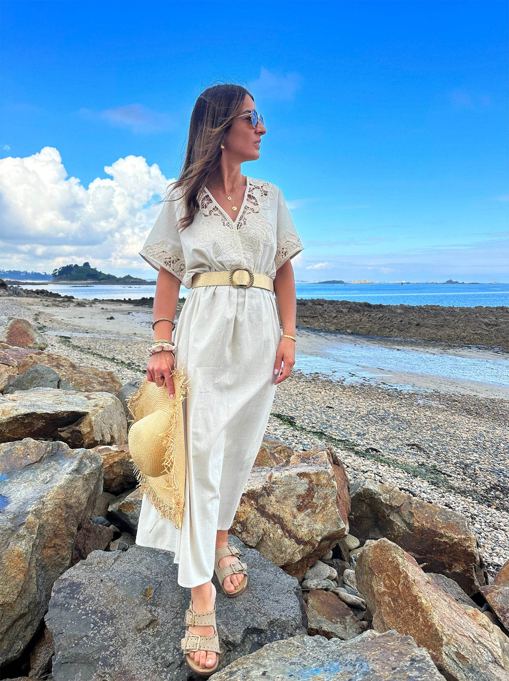 Robe Sofia Beige