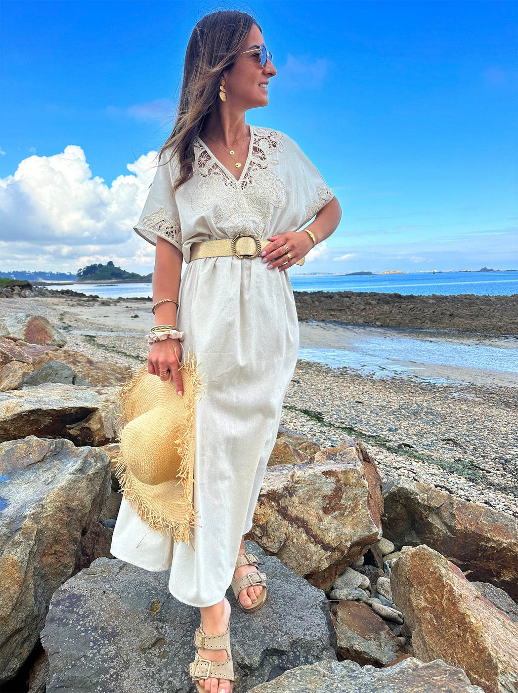 Robe Sofia Beige