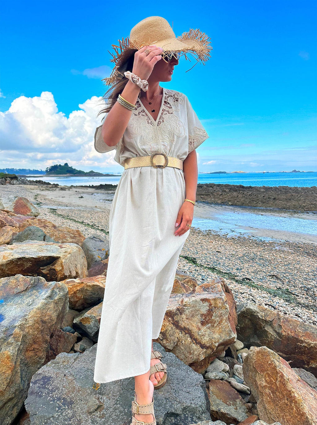 Robe Sofia Beige