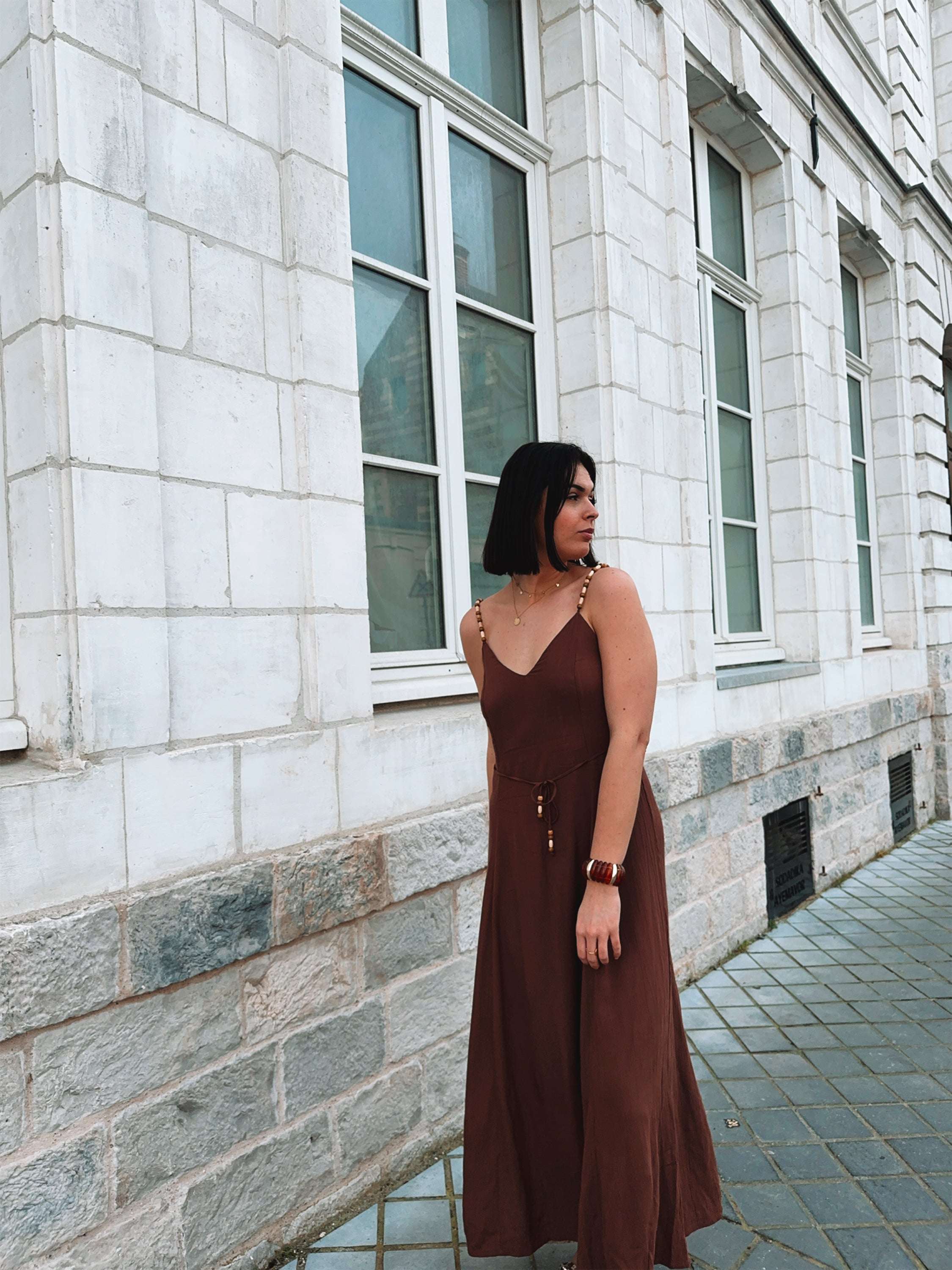 Robe Talia Chocolat